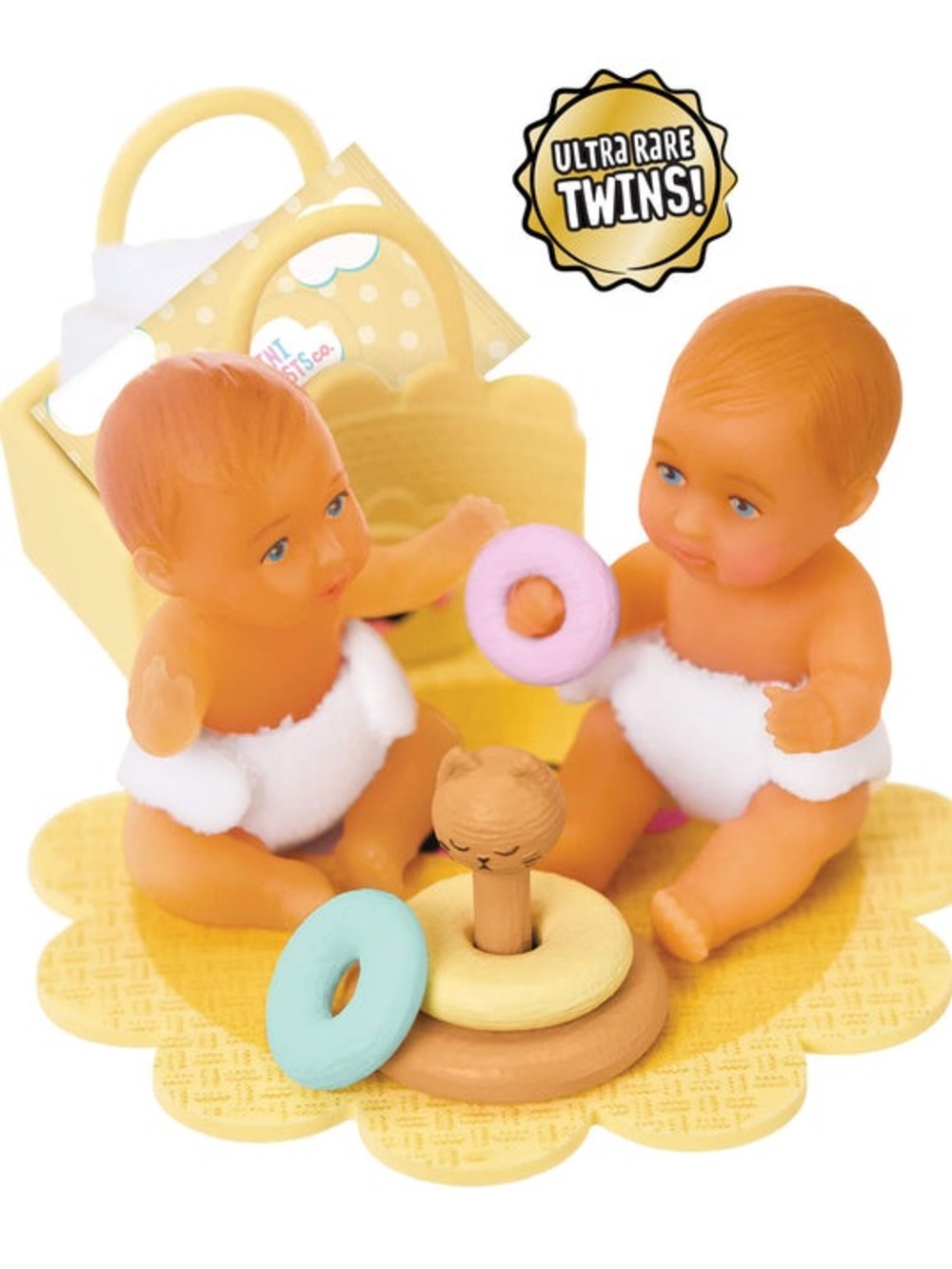 Ultra Rare Twins Miniverse Make It Mini Real Baby Series 2 - Nurture NEW MGA